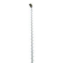 Flutlichtmast mit drehbaren Traversen