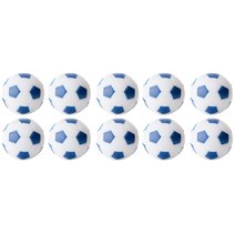 Tischfußball Kickerbälle, farbig, 10er-Set