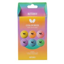 Butterfly® Tischtennisbälle Coloured Balls