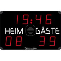 Stramatel® Anzeigetafel Multisport Eco Indoor, ein Modul