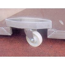 Lenkrollen für Hochsprungabdeckung