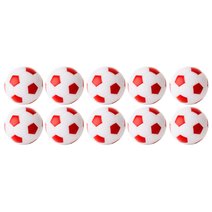 Tischfußball Kickerbälle, farbig, 10er-Set