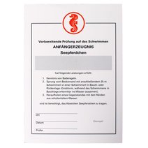 Urkunde Frühschwimmer (Seepferdchen)
