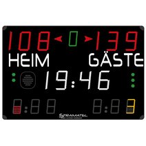 Stramatel® Anzeigetafel Multisport MD Indoor, ein Modul