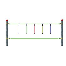 Seilparcours Haiger Hangelseile (ohne Pfosten)