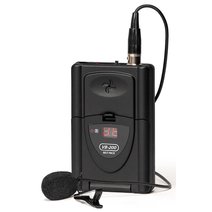 VHF-Taschensender mit Ansteckmikrofon