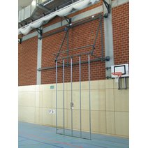 Kübler Sport® Kletterstangen hochziehbar