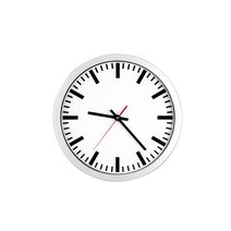 Wanduhr Advertime
