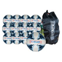 Kübler Sport® 12er-Set Fußball Light BLUE 350