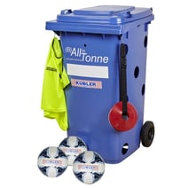 Kübler Sport® Balltonnen Set SOCCER LIGHT
