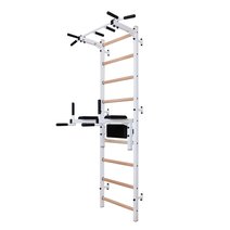 BenchK® Sprossenwand 722 mit fester Klimmzugstange & Dip-Bügel
