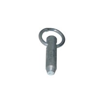 Stecker verzinkt, mit Ring und Kette