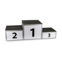 Siegerpodest, stapelbar