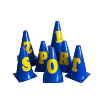 tanga sports® Markierkegel mit Buchstaben, 26er-Set