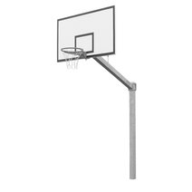 Kübler Sport® Basketballanlage mit Höhenverstellung