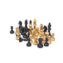 Turnier-Schachfiguren aus Kunststoff