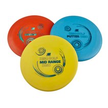 sunflex® Disc Golf Wurfscheiben, 3er-Set