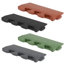 Gum-Tech® Randplatte 3D-PUZZLE, abgeschrägt