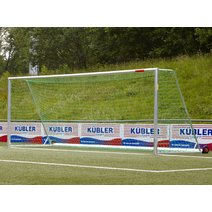 Mobiles Jugendfußballtor SAFETY, vollverschweißt, mit Transportrollen