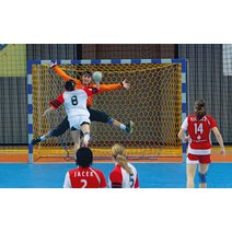 WM-Handballtornetz gelb