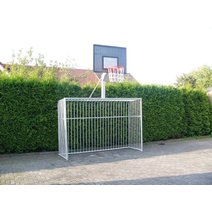 Basketball-Aufsatz für Bolzplatztor aus Stahl