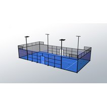 Kübler Sport® Padel Court PANORAMA