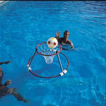 Wasser-Basketball Set 2 Körbe + 1 Ball