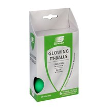 sunflex® Tischtennisbälle Glow in the Dark, 6er-Set