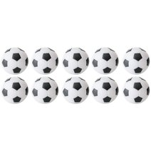 Tischfußball Kickerbälle, farbig, 10er-Set