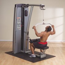 Body-Solid® Pro Dual Latzug-Maschine