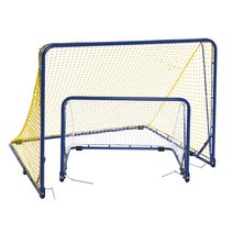 tanga sports® Fußballtor MINI mit hochklappbarem Bodenrahmen