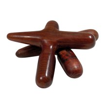 Massagekreuz aus Rosenholz