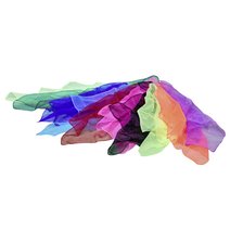 tanga sports® Chiffon-Jongliertücher, 10er-Set