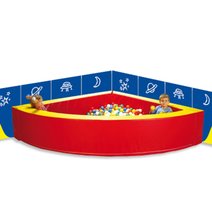 Wand- oder Spielmatte, einzeln, ohne Druck