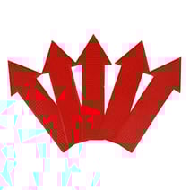 tanga sports® Bodenmarkierung Pfeil, 5er-Set