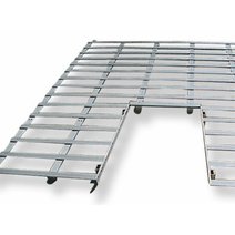 Lattenrost für Stabhochsprungkissen, aus Aluminium