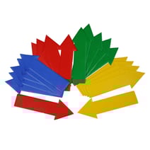 tanga sports&reg; Bodenmarkierung Pfeil, 5er-Set