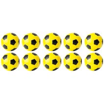 Tischfußball Kickerbälle, farbig, 10er-Set