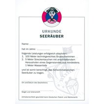 Urkunde Seeräuber