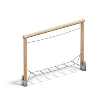 PLAYPARC® Balancier- & Kletterparkelement Sprossenleiterbrücke