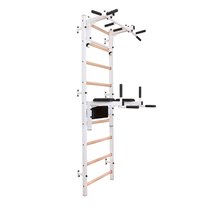 BenchK® Sprossenwand 732 mit variabler Klimmzugstange & Dip-Bügel
