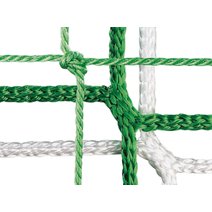 Jugend-Fußballtornetz mit quadratischen Maschen