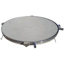 Kugelstoßring mit Betonplatte