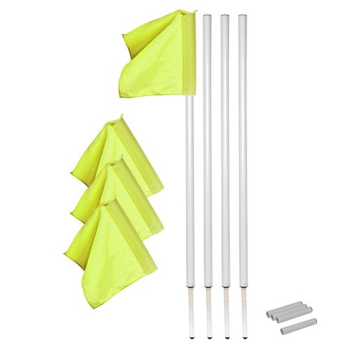 Kübler Sport® Kipp-Grenzstangen 4er-Set