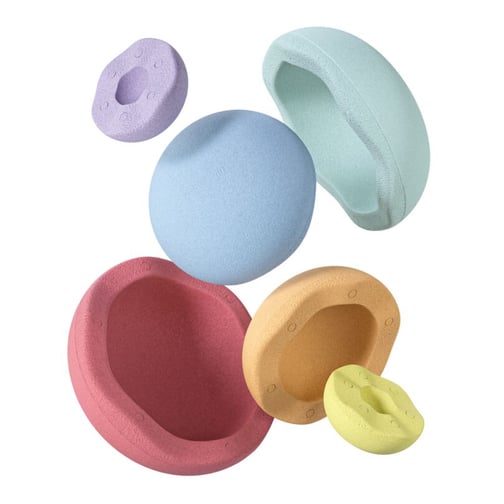 Stapelstein® Inside Rainbow Pastel, 6er-Set