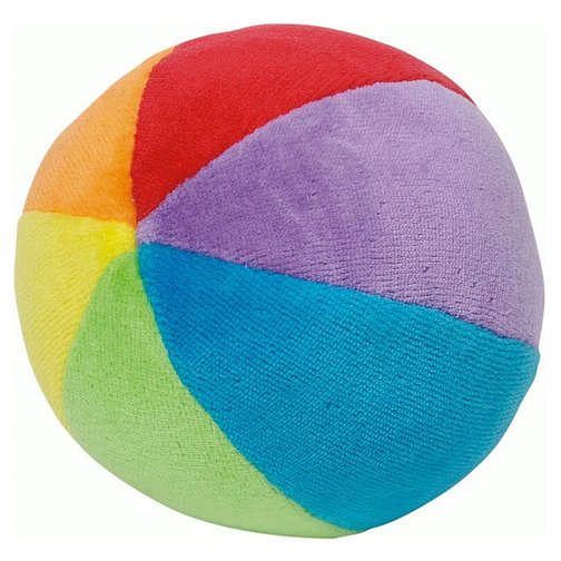 goki® Regenbogenbälle mit Rassel, 6er-Set