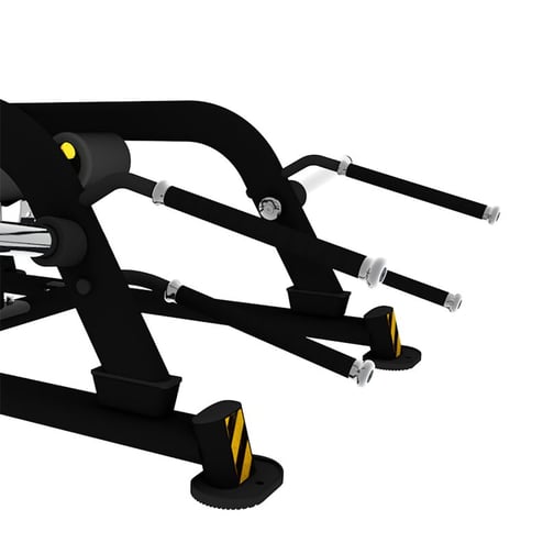 BH Fitness® Plate Loaded Squat- und Lunge-Maschine