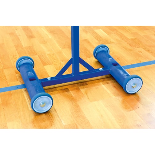 Kübler Sport® mobiler Badminton-Mittel-Pfosten SCHOOL