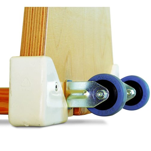 Transportrollen für Turnbänke