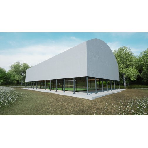Padel-Court Überdachung Option A